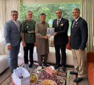 RCCI President meets Ambassador of Pakistan to Switzerland