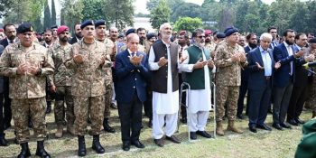 PM, Military Chiefs Attend Shaheed Major Adnan's Funeral