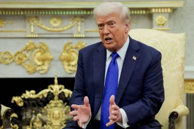 Trump says ‘real chance’ of Gaza peace deal