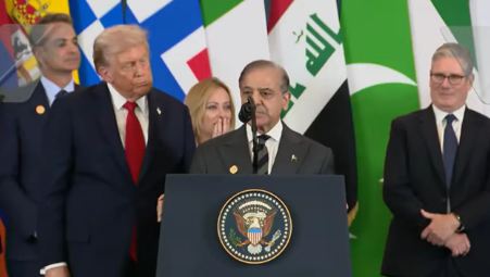 Shehbaz praises Trump at Sharmel-Sheikh: a diplomatic tightrope