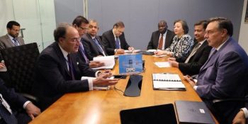 Finance Minister Aurangzeb attends IMF, World Bank annual meetings