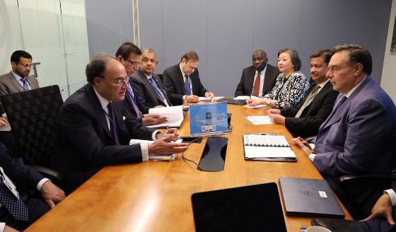 Finance Minister Aurangzeb attends IMF, World Bank annual meetings