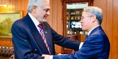 Dar, Chinese envoy discuss bilateral ties, regional issues