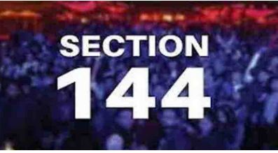 Section 144 imposed to prevent cheating in competitive exams