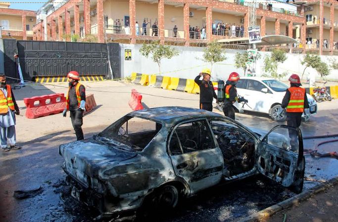 At least 12 killed in Islamabad ‘suicide blast'