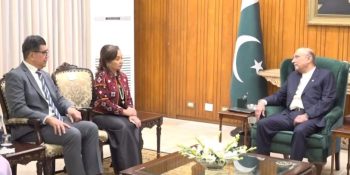 Philippine former President calls on President Zardari