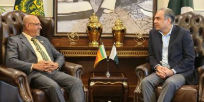 Sri Lankan Envoy meets Mohsin Naqvi