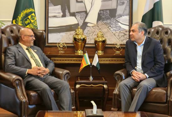 Sri Lankan Envoy meets Mohsin Naqvi