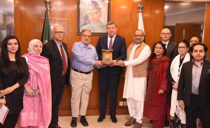 EU Ambassador to Pakistan Raimundas Karoblis Visits FPCCI