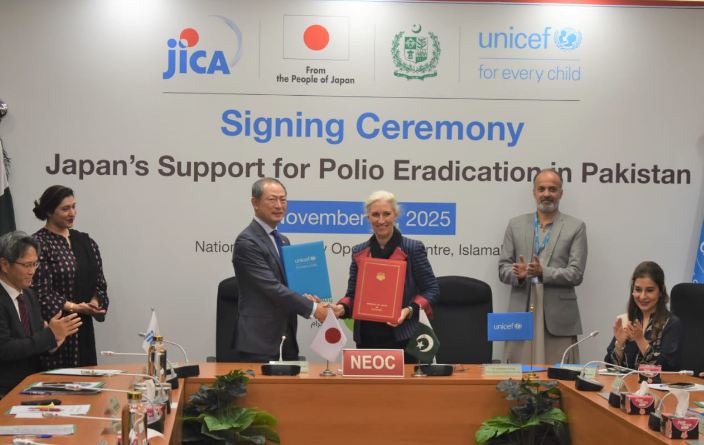 Japan announces $3.5 million grant to support Pakistan’s Polio Programme