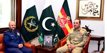 Saudi military chief visits GHQ