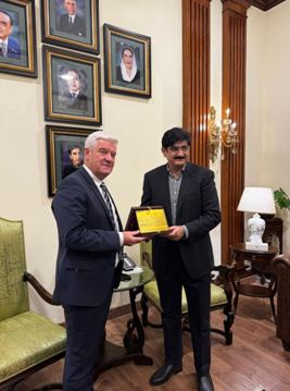 Portugal envoy, Sindh chief minister discuss boosting bilateral cooperation