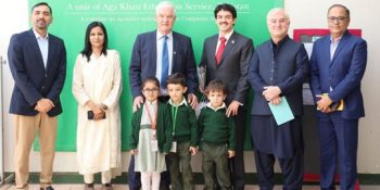 Portugal Ambassador visits AKDN development projects in Sindh