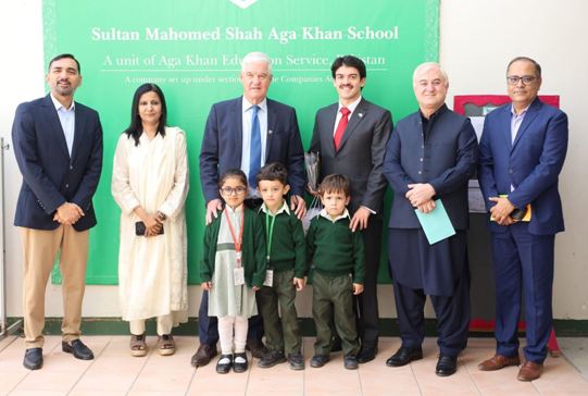 Portugal Ambassador visits AKDN development projects in Sindh