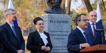 Yuri Gagarin monument unveiled in Islamabad