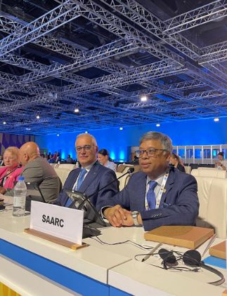 Secy General Sarwar outlines SAARC's 2030 agenda at Doha Summit