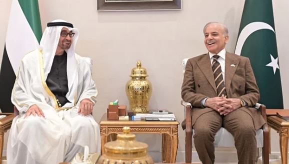 UAE president wraps up maiden Pakistan visit after 'substantive talks' with PM Shehbaz