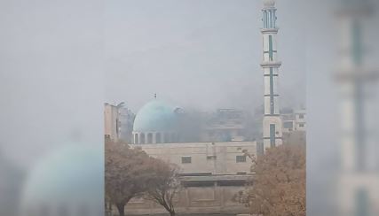 Deadly blast hits mosque in Alawite area of Syria's Homs