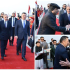 Kyrgyz President Zhaparov accorded guard of honour at PM House