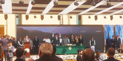 Justice Zafar Ahmed Rajput sworn in as SHC CJ