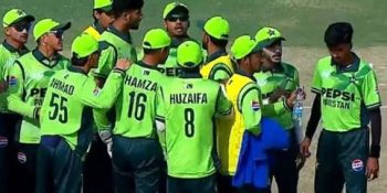 U19 Asia Cup final: Pacers put Pakistan on top in 348-run defence against India