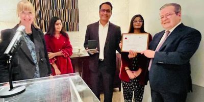 Satyani receives Franco-German Human rights, rule of law prize