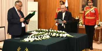 President Zardari Administers Oath to New Federal Tax Ombudsman