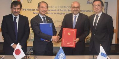 Japan, UNDP launch $3.5 million project for Pakistan's merged districts