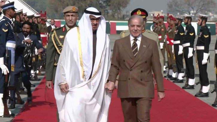 Pakistan rolls out red carpet for UAE President Mohamed bin Zayed Al Nahyan