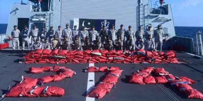 PNS Yamama intercepts 1,500 kg of narcotics in Arabian Sea