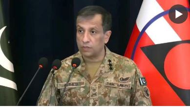 ISPR chief blames 'political-terror nexus' for spike in terrorism in KP