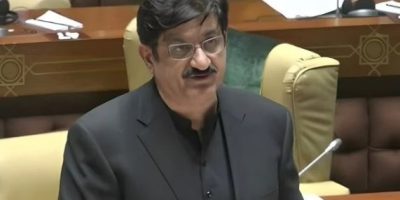 Sindh CM says cleaning up pre-18th Amendment mess, vows Gul Plaza rebuilding in two years