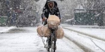 Long-awaited first snowfall brings relief to water-scarce Kabul