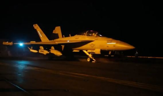 US says carried out large scale strikes against IS