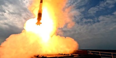 Navy live-fires LY-80N missile in major Arabian Sea exercise