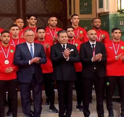 Moroccan National Football Team honored by Royal Reception after AFCON Final