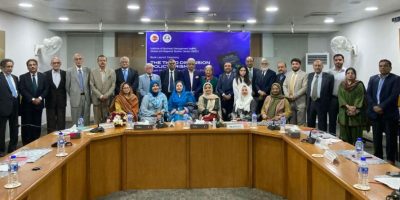 IoBM hosts launch of Ambassador Baluch's book "The Third Dimension"