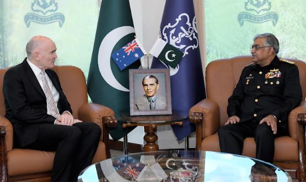 Australian High Commissioner meets Naval Chief