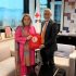 PRCS Chairperson meets global humanitarian leaders in Geneva