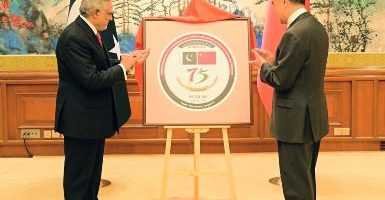 Pakistan, China launch logo to mark 75 years of diplomatic ties