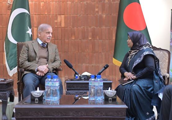 PM Shehbaz visits Bangladesh envoy to condole Khaleda Zia's demise