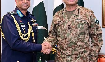 Bangladesh Air Chief meets Field Marshal Syed Asim Munir