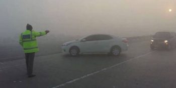 Motorway travellers advised to follow official updates amid dense fog