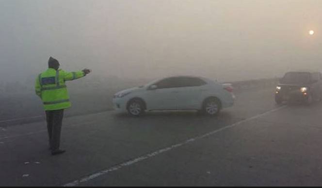 Motorway travellers advised to follow official updates amid dense fog