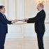 President Ilham Aliyev accepts credentials from New Greek Ambassador
