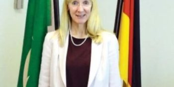 German envoy calls on climate minister