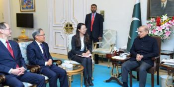 Chinese ambassador calls on Prime Minister Shehbaz Sharif