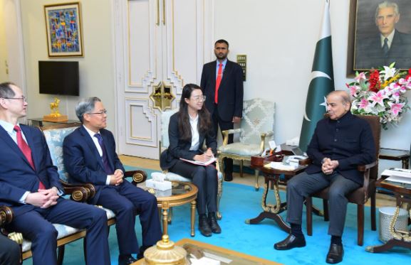 Chinese ambassador calls on Prime Minister Shehbaz Sharif