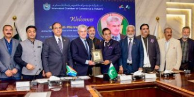 ICCI President, South African envoy firm to promote trade and investment ties