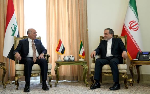 Iranian, Iraqi foreign ministers discuss bilateral ties